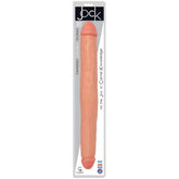 JOCK 18" Tapered Double Dildo - Vanilla